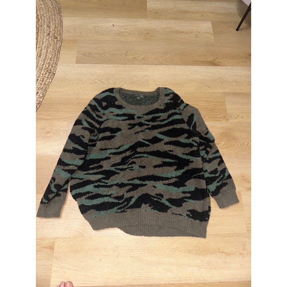 Barefoot Dreams Camo Sweater